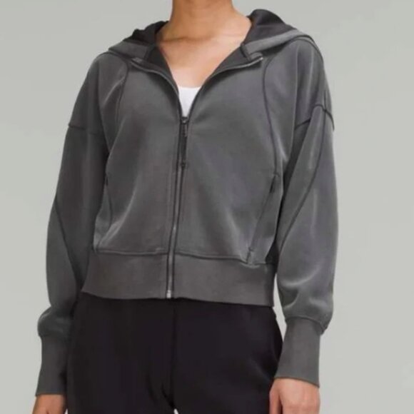 Lululemon Softstreme Pocketed Hoodie, full-zip, size 4 - Picture 8 of 10